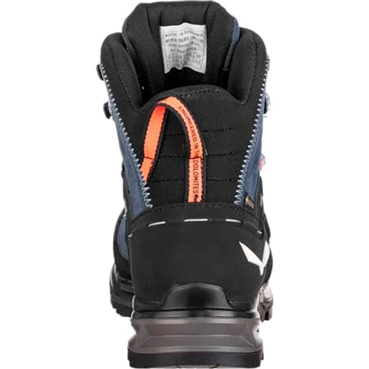 Salewa Mountain Trainer 2 Mid Gore-Tex, Damen Wanderschuhe mit 360° Gummirand, PU-Zwischensohle, blau (Größe 38.5) – Bild 4