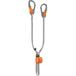 PETZL Klettersteigset Scorpio Eashook, Graues und oranges Set mit innovativem Eashook-System