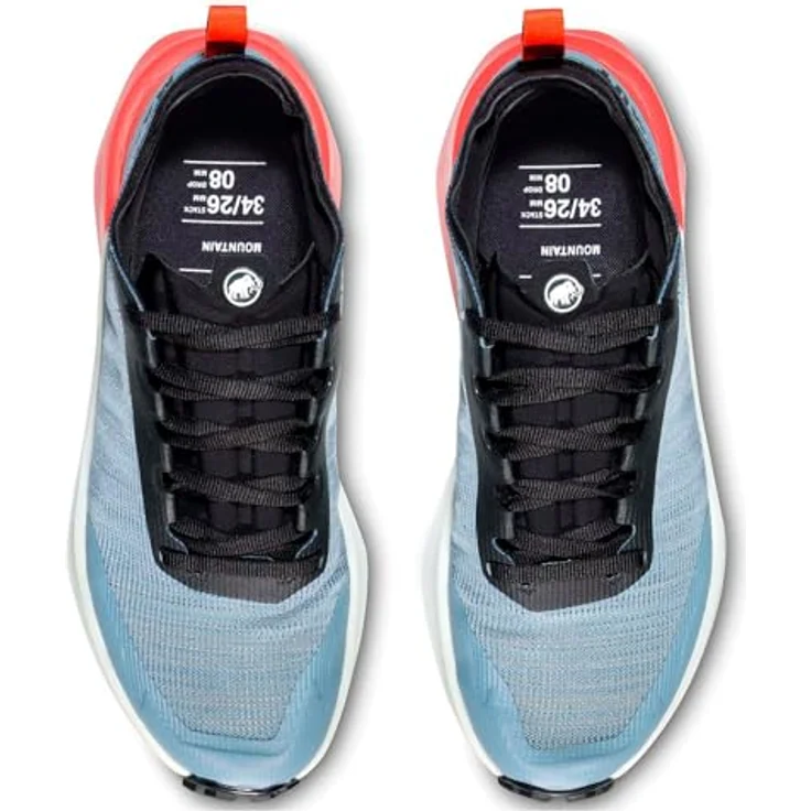 Mammut Aenergy Trail All Mountain Low Women - robuster Trailrunning-Schuh mit abriebfestem TPU-Rand, Farbe: nebla-mammut red, Größe: 8.5 UK / 42 2/3 – Bild 5