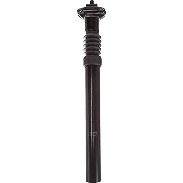 Fischer Sattelstütze 27,2 mm Alu, schwarz, mit einstellbarer Federhärte und 35 mm Federweg, 350 mm lang – Bild 2