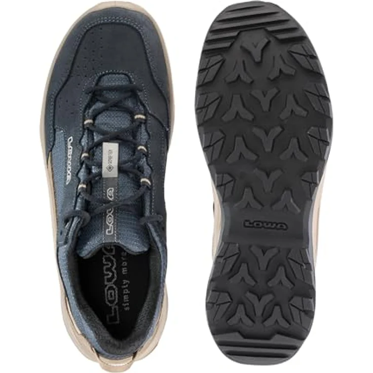 Lowa Ventierra GTX LO, Wanderstiefel mit GORE-TEX-Membran und dämpfender DYNAPU®-Zwischensohle, blau, Gr. 43 – Bild 6