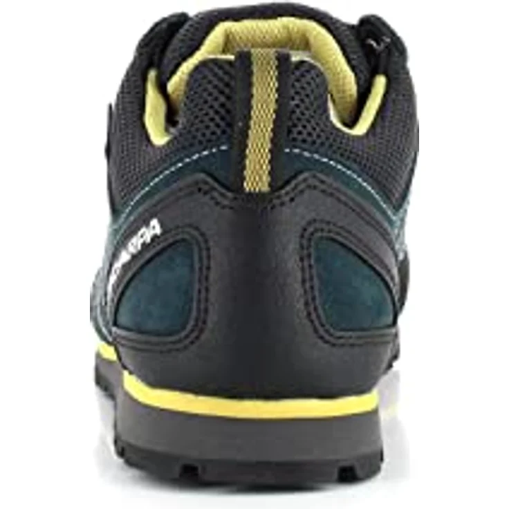 Scarpa Crux GTX, Wasserdichte Zustiegsschuhe aus Leder, petrol mustard, EU 42,5 – Bild 7