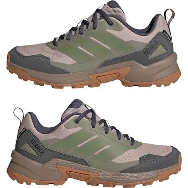 adidas Terrex Eastrail 3 Climaproof, Damenschuhe in beige/grün mit Gummiaußensohle und wasserdichter Technologie – Bild 6