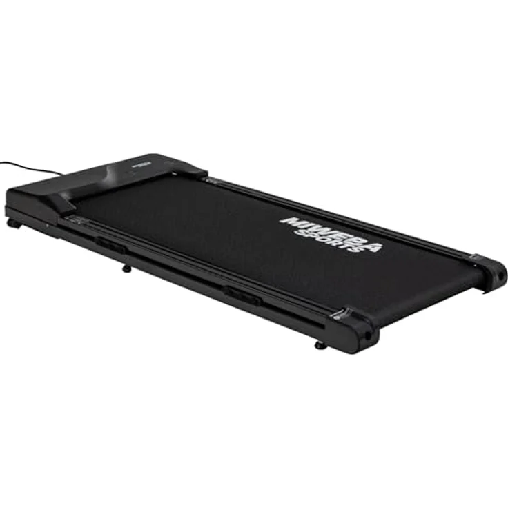 Miweba Sports Walking Pad 9% Steigung, Laufband für Zuhause mit 3 Jahren Garantie, Schwarz, ultraflach und leise, kompatibel mit Zwift und Kinomap – Bild 2