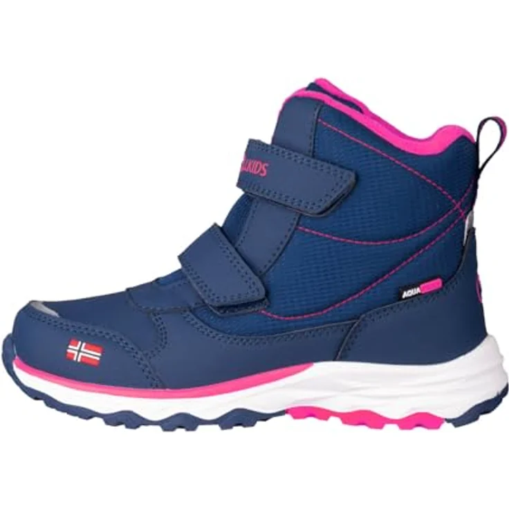 Trollkids Kid's Hafjell Winter Boots, Wasserdichte Winterstiefel mit Fleece-Innenmaterial, marine, Größe 39 – Bild 1