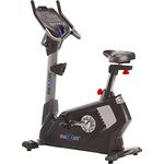 MAXXUS Ergometer 90 PRO - Magnetbremssystem, 150 kg, 12 Trainingsprogramme, 20 Stufen, 15 kg Schwungmasse, LED Display, Tablethalterung, Flaschenhalter - Heimtrainer Fahrrad, Hometrainer, Fitness Bike, schwarz