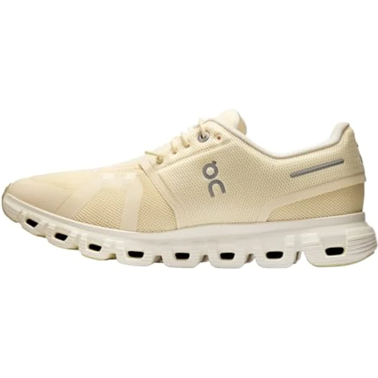 ON Running CLOUD 6, Laufschuhe mit atmungsaktivem Mesh-Obermaterial und CloudTec®-Dämpfung, hellgrün, Größe 40,5 – Bild 4