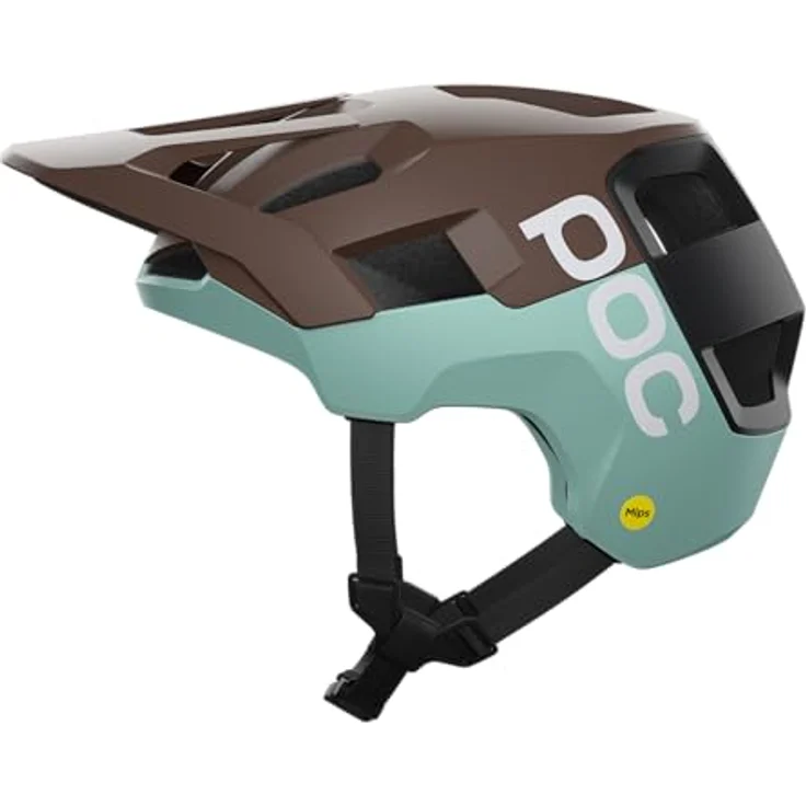 POC Kortal Race MIPS, Ultraleichter Enduro/Trail MTB-Helm mit MIPS, RECCO, NFC Medical ID, ununterbrochener Belüftung, verstellbarer Passform für E-Bike & Trail – Bild 1