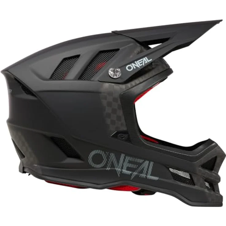 O'Neal BLADE CARBON IPX, MTB Helm schwarz, XL (61/62 cm), leicht, mit IPX Rotationsaufprallschutz und Fidlock Magnetverschluss – Bild 4