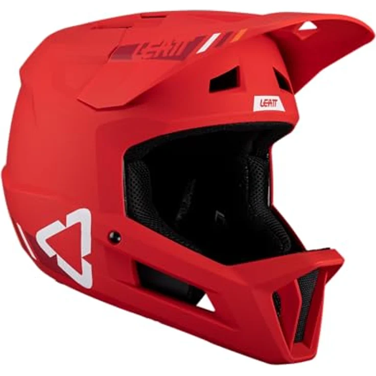 Leatt Helmet MTB Gravity 1.0, Integralhelm mit 360°-Turbinen-Technologie, hervorragender Belüftung, rot, Größe L – Bild 1