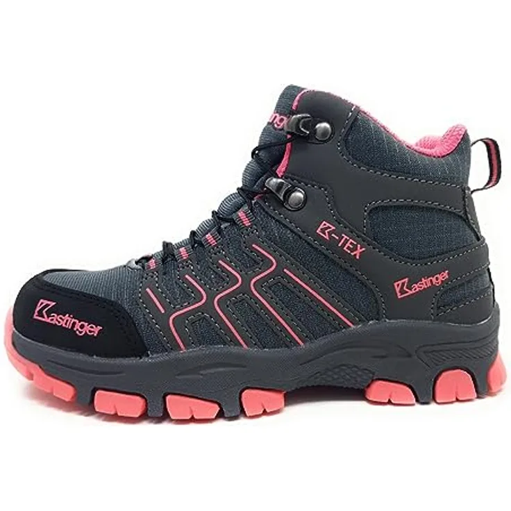 Kastinger Farrer High II, Wanderschuhe mit atmungsaktiver K-Tex Membran und gepolsterter K-Cell Einlegesohle, grau