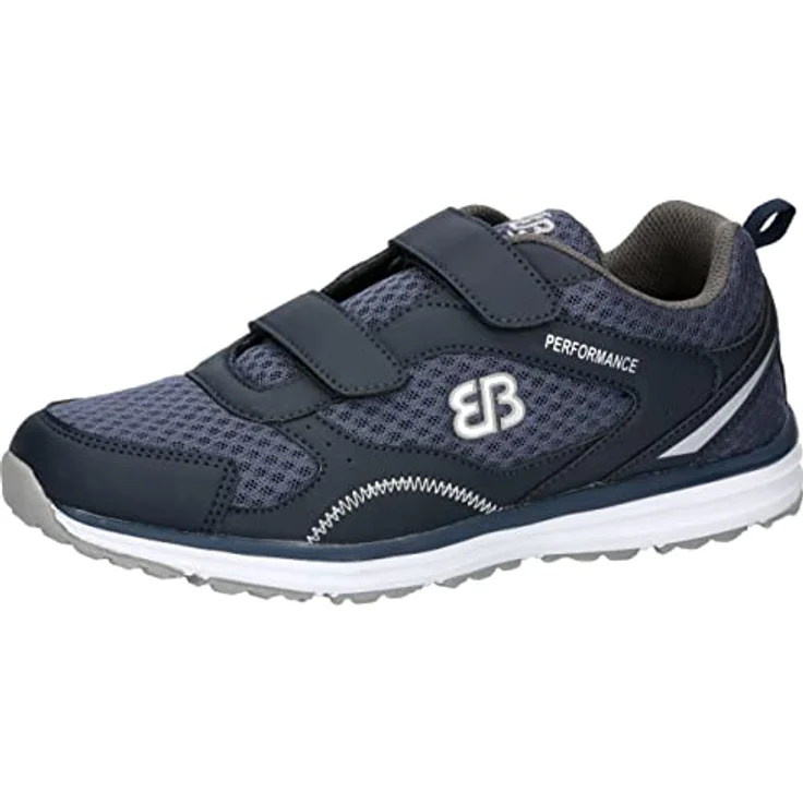 Brütting Joggingschuh Performance V 40, atmungsaktives Obermaterial, Klettverschluss, CME-Laufsohle – Bild 1