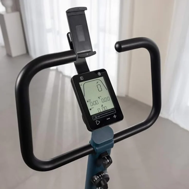 Kettler Heimtrainer HOI RIDE STONE | Manuelles Magnetbremssystem mit 10 Widerstandsstufen | Komfortsattel und Lenker individuell einstellbar – Bild 5