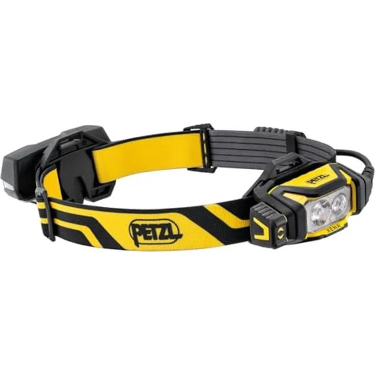 PETZL XENA® Stirnlampe 1400 Lumen, CONSTANT LIGHTING, schwarz-gelb – Bild 4