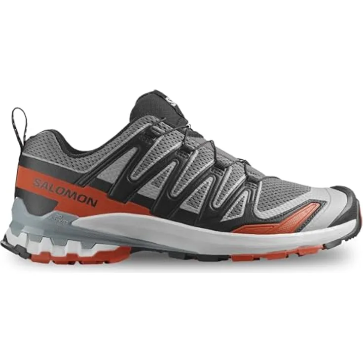 Salomon XA Pro 3D V9 GTX, Herren Wanderschuhe, wasserdicht mit GoreTex-Membran, grau, Größe 44 2/3