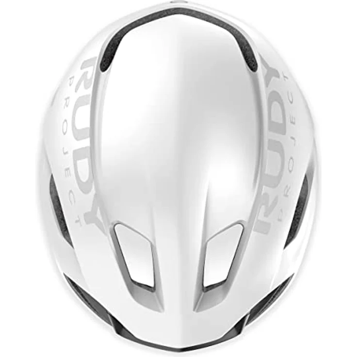 Rudy Project Nytron Helm, aerodynamischer Fahrradhelm mit effizienter Belüftung, Weiß, Größe L – Bild 5