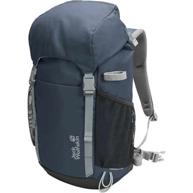 Jack Wolfskin Kids Explorer Trekkingrucksack, 47 cm, 100% Polyester, blau, 28 cm x 24 cm – Bild 1