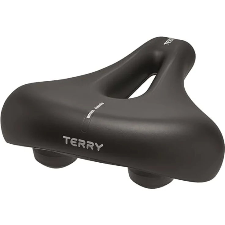 Terry Anatomica, Velosattel für City-Fahrräder mit 3-Zonen-Komfortprinzip, schwarz – Bild 1