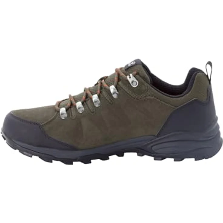 Jack Wolfskin REFUGIO TEXAPORE LOW M, wasserdichter Herren-Wanderschuh mit TEXAPORE-Membran und profilierten Gummisohlen – Bild 3