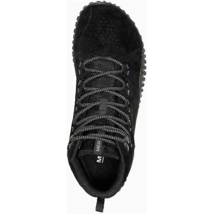 Merrell Wrapt, Herren Wanderschuhe, wasserdicht, schwarz, Größe 46, mit Merrell Quantum Grip Gummisohle – Bild 5