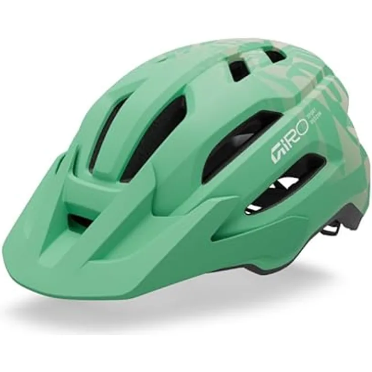 GIRO Fixture II Youth, Fahrradhelm mit optimierter Kühlung und Roc Loc Sport Anpassung, grün