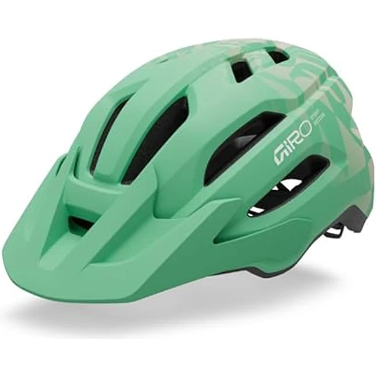 GIRO Fixture II Youth, Fahrradhelm mit optimierter Kühlung und Roc Loc Sport Anpassung, grün – Bild 1