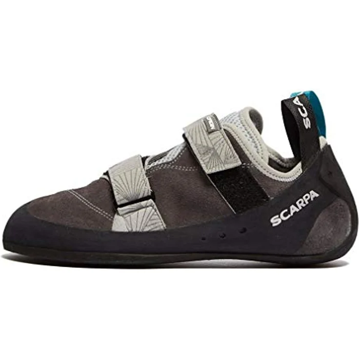 Scarpa Origin Kletterschuhe, Herrenmodell mit Klettverschluss, grau, Größe 38.5 – Bild 1