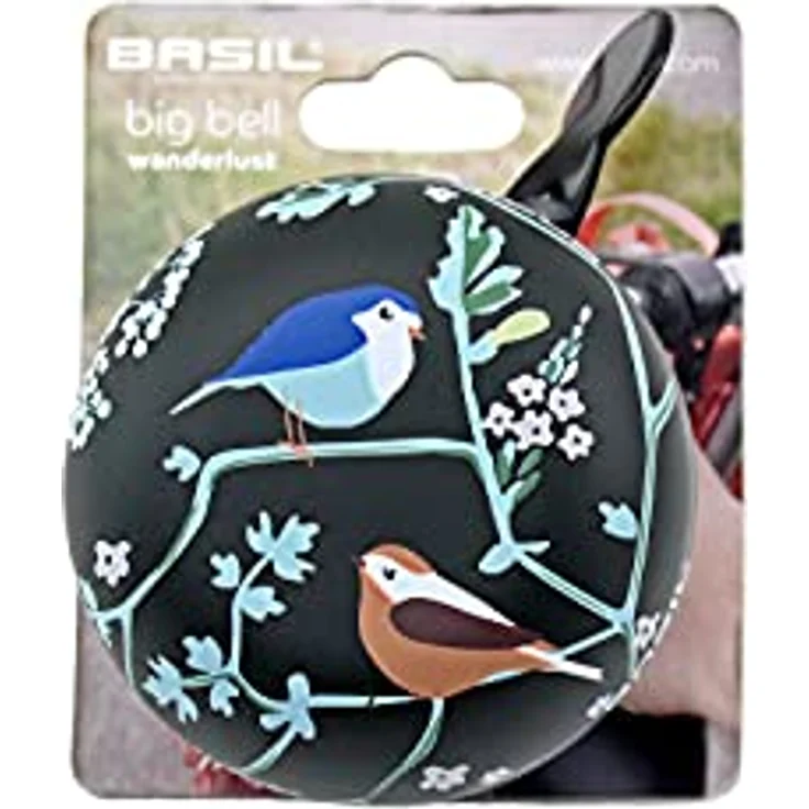 Ding-Dong Glocke Basil Wanderlust charcoal, Ø 80mm, SB-Karte – Bild 5