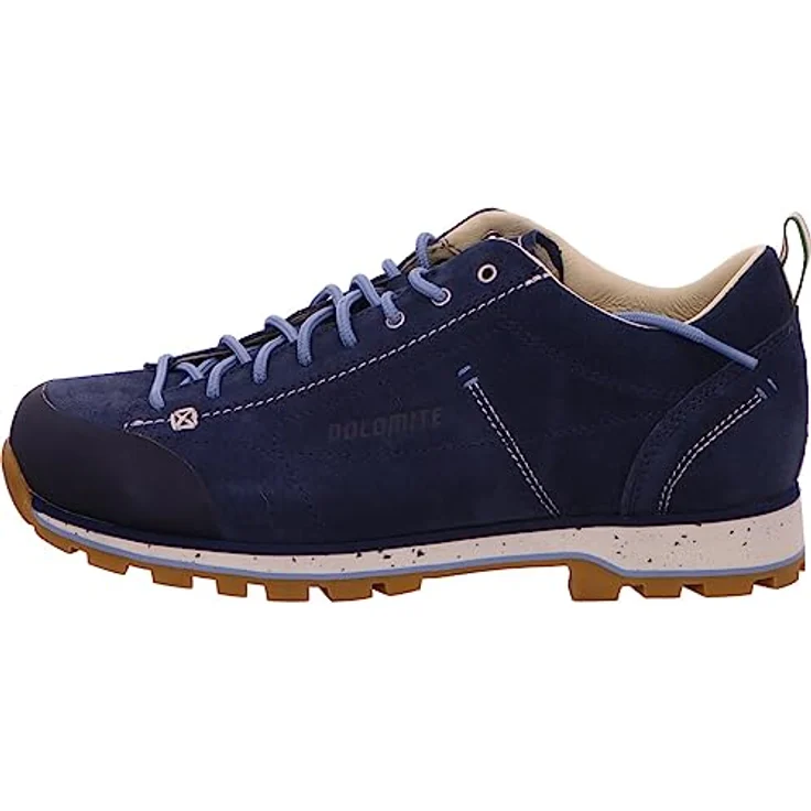 Dolomite Women's 54 Low Evo, bequeme Wanderschuhe aus Wildleder mit Vibram Ecostep Sohle, blau, Größe 38 – Bild 2