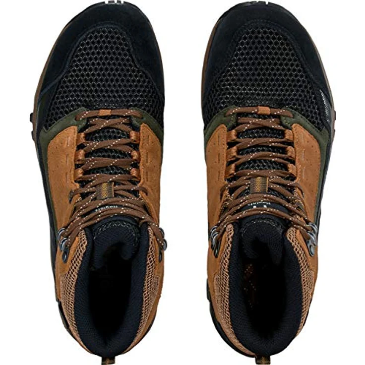 Haglöfs Skuta Proof Eco Mid Shoes, Damen Wanderschuhe, wasserdicht, 37 1/3, Braun – Bild 5