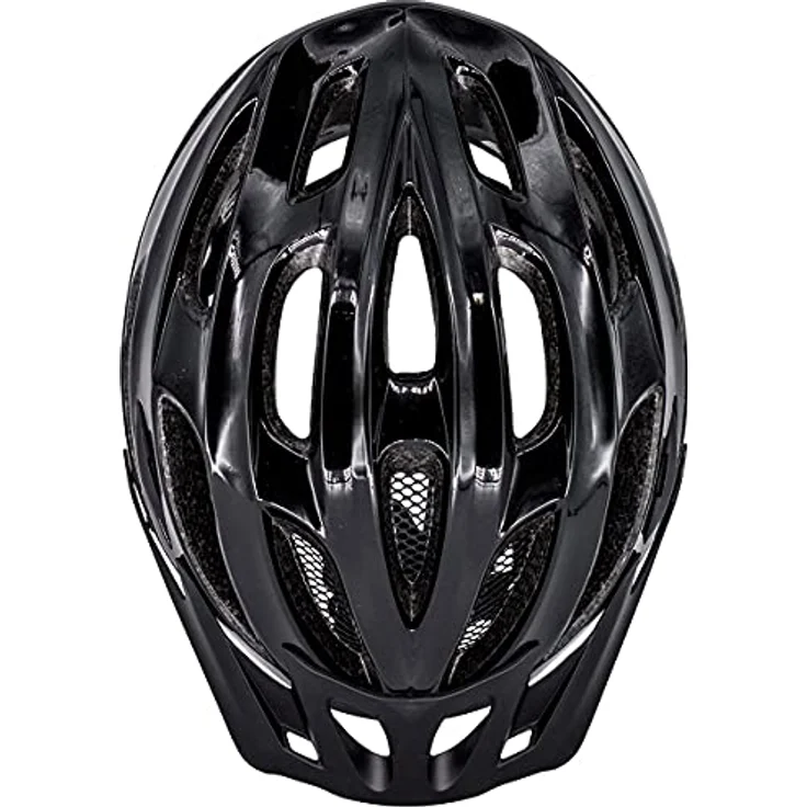 Airtracks Fahrradhelm Master S/M (54-58cm), L/XL (58-62cm) - EPS-Körper - Neon Weiß Schwarz – Bild 3