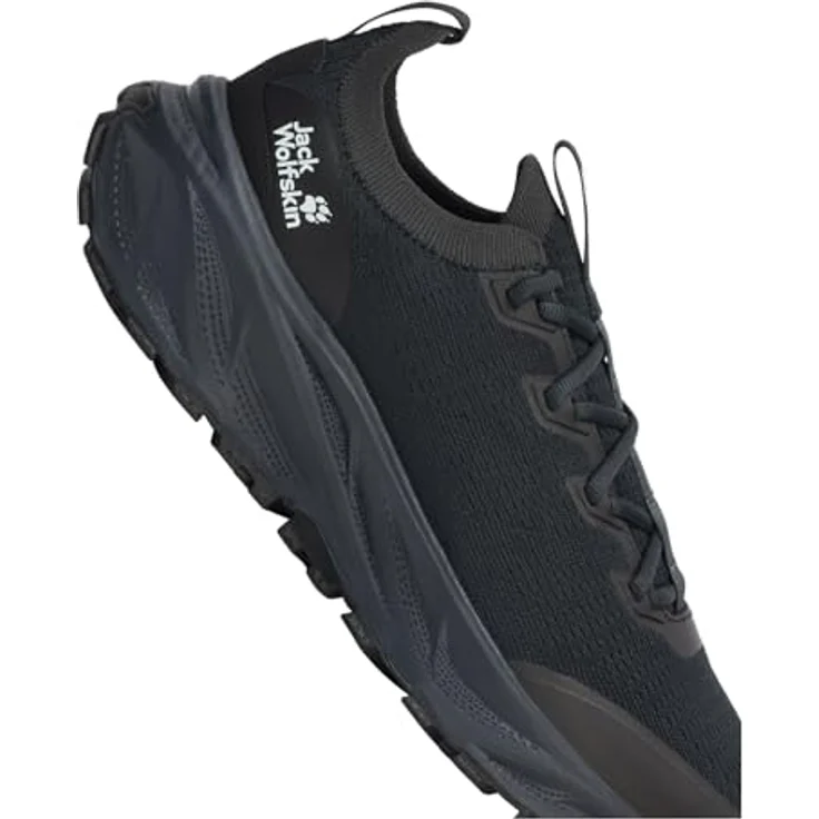 Jack Wolfskin PS Trail Knit Low M, Herren Wanderschuhe mit TEXARIDE-Technologie, Schwarz – Bild 5
