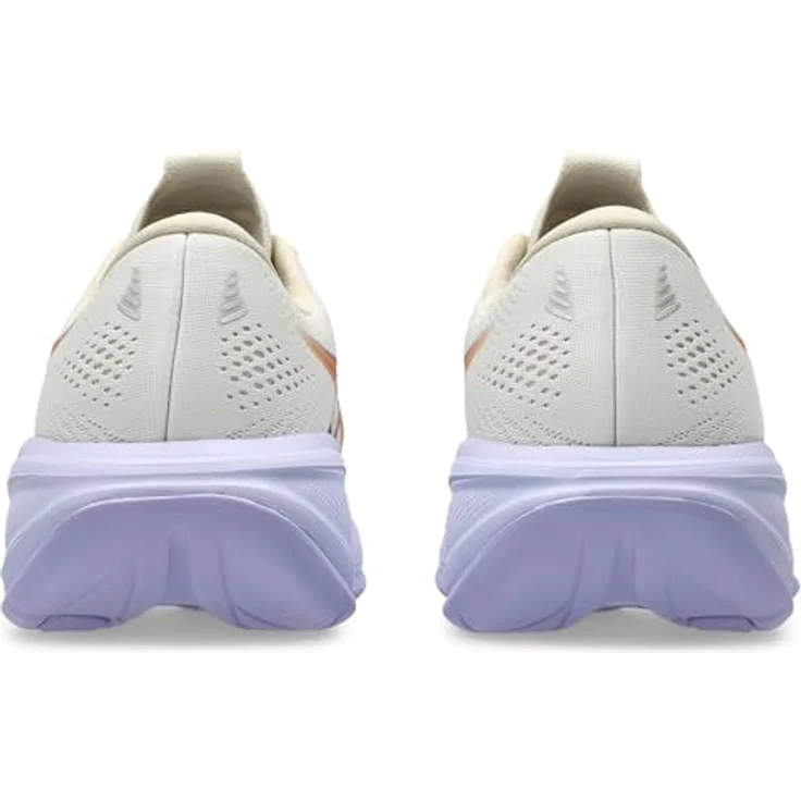 Asics Gel-Cumulus 28, Allround-Laufschuhe für Damen mit hervorragender Dämpfung, Oatmeal/Fresh Air, Größe 39 – Bild 2