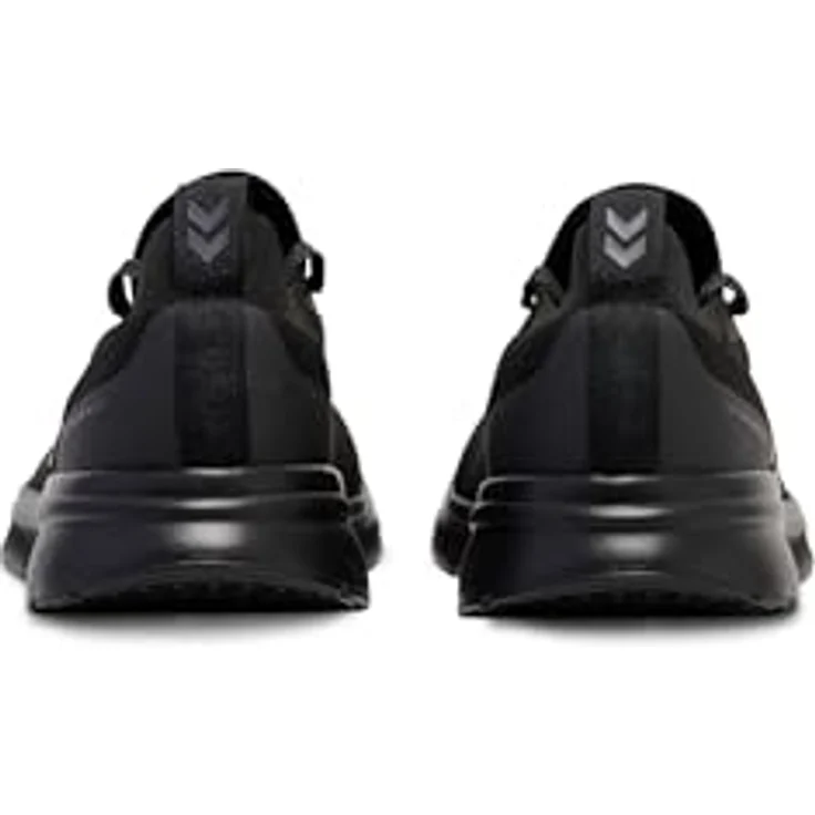 Hummel REACH TR FIT, Laufschuhe mit atmungsaktivem Strickobermaterial und stoßdämpfendem Schaumstoff, schwarz/schwarz, Größe 39 – Bild 2