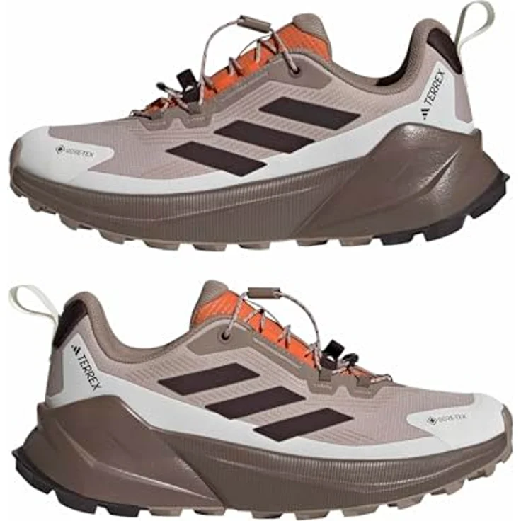 adidas Terrex Trailmaker 2 GORE-TEX, Damen Laufschuhe mit Speed Lacing System, braun – Bild 6
