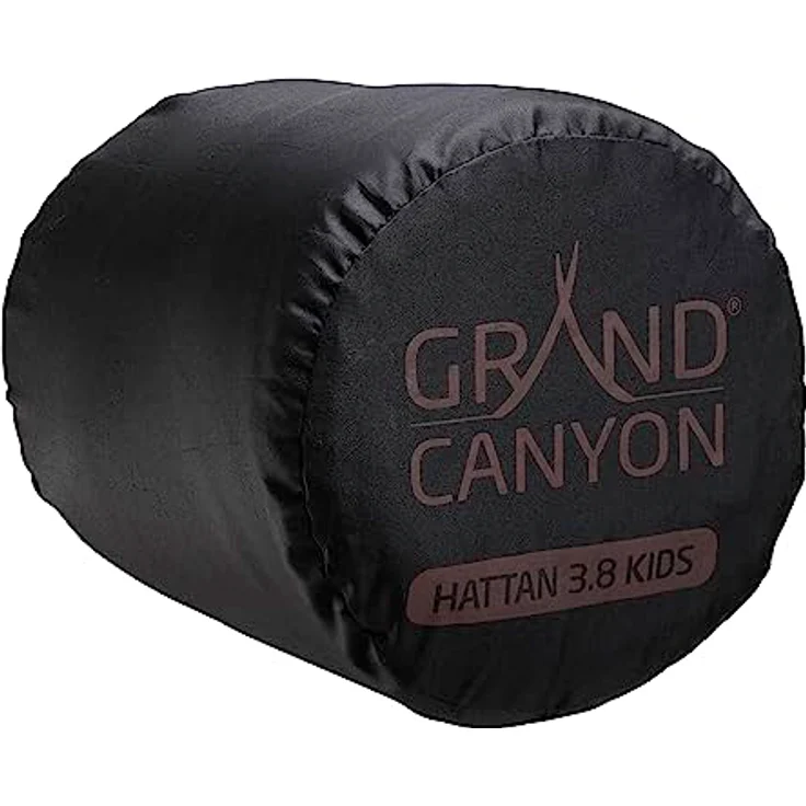 Grand Canyon Matte Hattan 3.8 Kids, selbstaufblasende Isomatte 160 x 51 cm, Wärmeisolation bis -2,4 °C, American Beauty – Bild 5