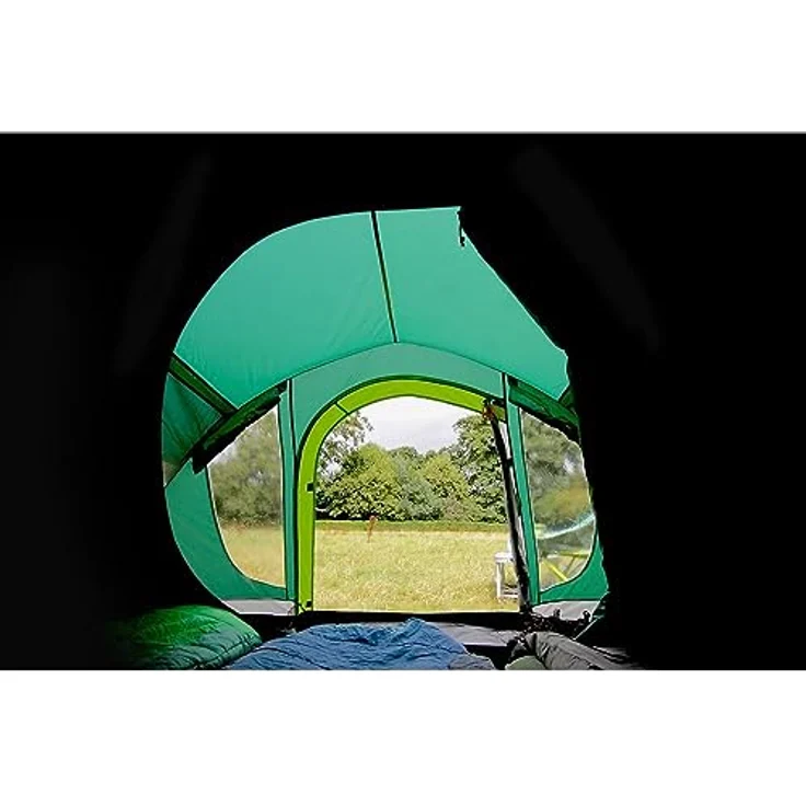 Coleman Kobuk Valley 4+ Kuppelzelt, 4 Personen Igluzelt mit verdunkelter Schlafkabine, 100% Wasserdicht WS 4.500 - Coleman, leichtes 4 Mann Campingzelt mit Vorzelt – Bild 4