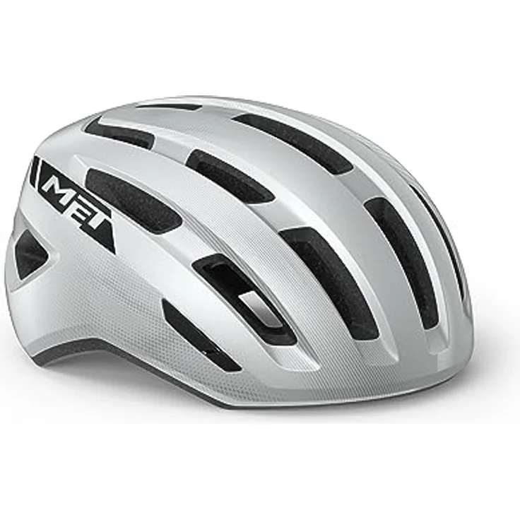 MET Miles MIPS Fahrradhelm, weiß, S-M, mit 360°-Kopfband, 17 Belüftungsöffnungen und MIPS-C2 Gehirnschutzsystem – Bild 1