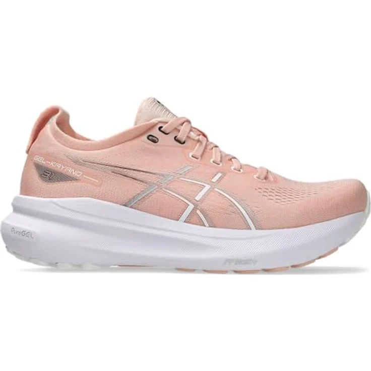 Asics GEL-KAYANO 31, Stabilitäts-Laufschuh für Damen, Breeze/White, US 8 / EUR 39,5 / UK 6 – Bild 1