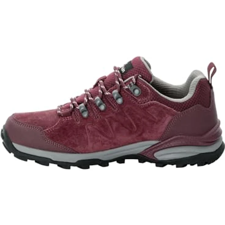 Jack Wolfskin REFUGIO TEXAPORE LOW W Hikingschuh, Veloursleder/Textil, gute Dämpfung und Halt, für Damen – Bild 3