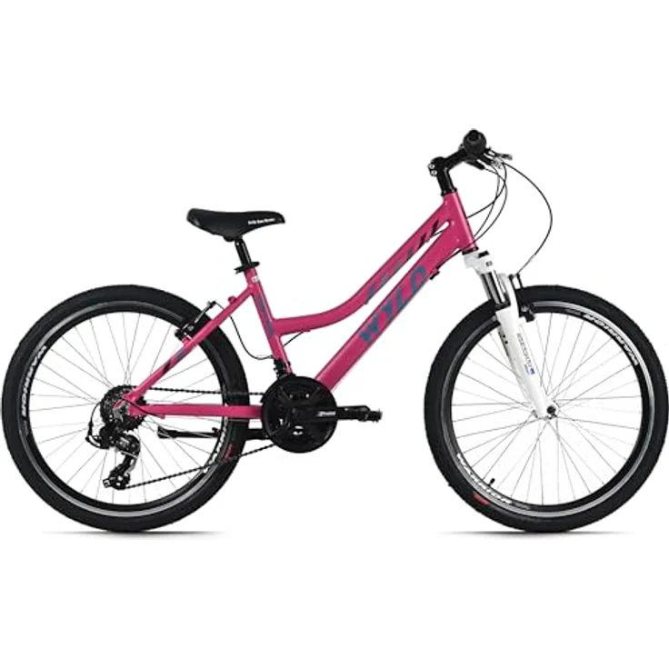 Dacapo WYLD MISTRAL, Kindervelo 24" mit Aluminiumrahmen, 18-Gang SHIMANO Schaltung, einstellbarer Federgabel, V-Brakes – Bild 2
