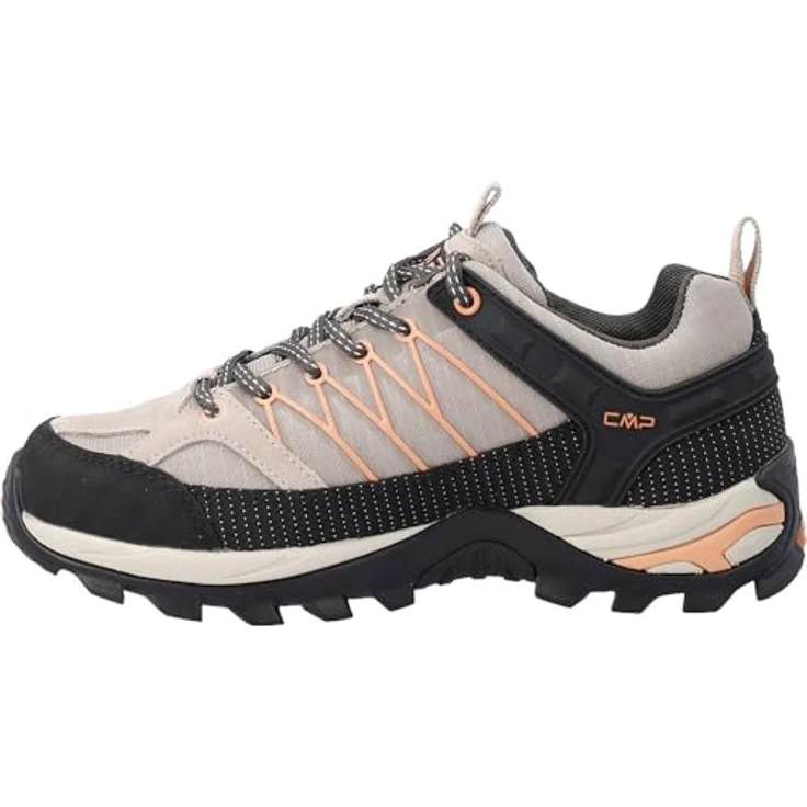 CMP Rigel Low Trekking Wanderschuh, wasserfester Bergwanderschuh mit EVA-Zwischensohle und FullOn GRIP Sohle, schwarz – Bild 3