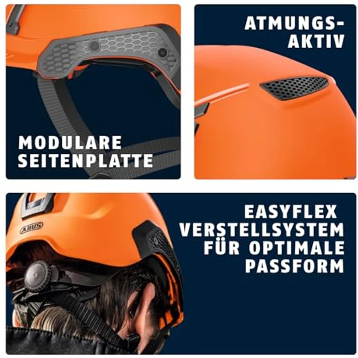Abus Spector, Kletterhelm für Kopfgrößen 53 - 63 cm, mit robuster ABS-Schale und innovativem Belüftungssystem – Bild 4