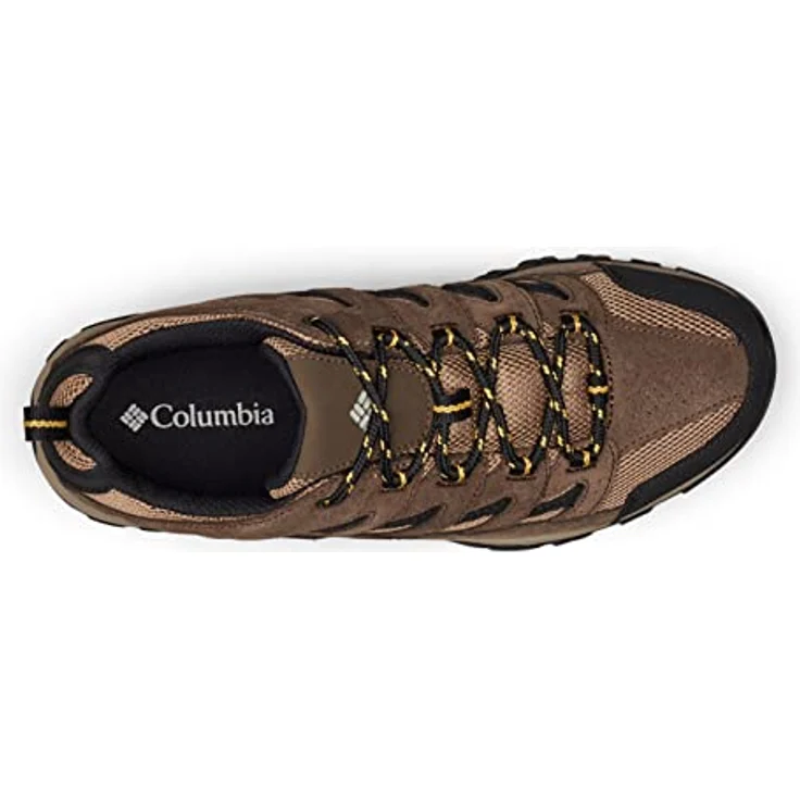 Columbia Crestwood, Trekkingschuh aus atmungsaktivem Mesh und Wildleder, schwarz – Bild 8