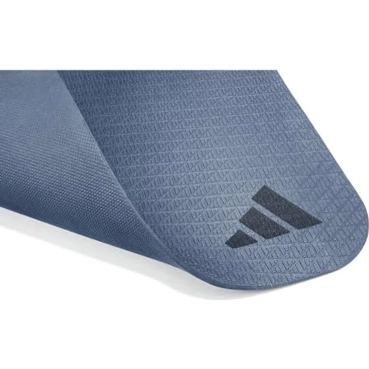 adidas 6-mm Yogamatte, komfortable Fitnessmatte aus 50 % recyceltem Material, griffige Oberfläche, 183 x 61 cm – Bild 6