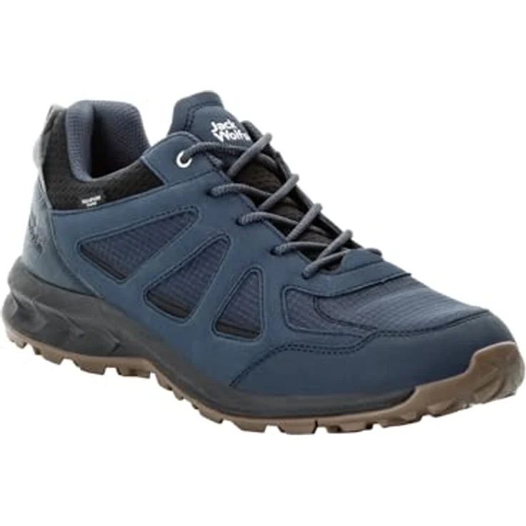 Jack Wolfskin WOODLAND 2 TEXAPORE LOW M Wanderschuh, wasserdicht und atmungsaktiv, griffige Gummisohle, REFLEX FOAM-Mittelsohle – Bild 4