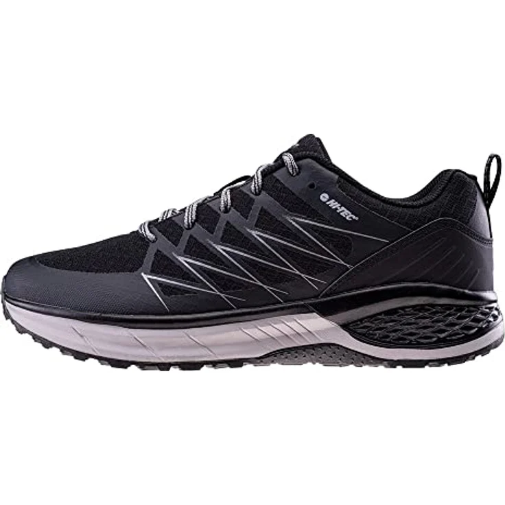 Hi-Tec Trail Destroyer Wanderschuhe für Herren, leichtes PU und Mesh-Obermaterial, EVA-Dämpfung, TPR-Sohle, Schwarz, Größe 41 EU – Bild 8