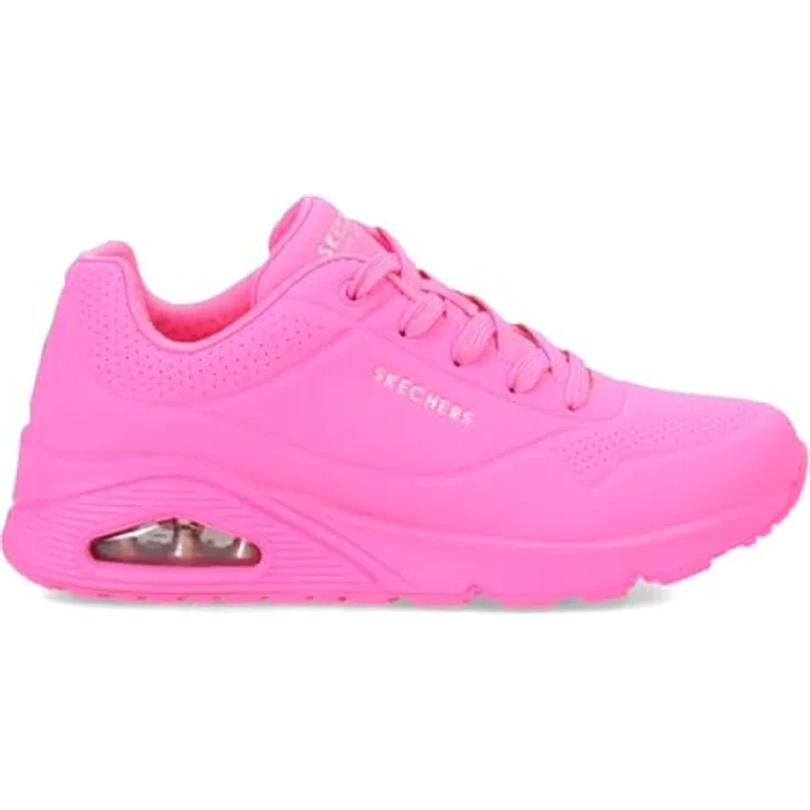 Skechers UNO Stand On Fresh Update, Damen Sneaker in Rosa mit Air Cooled Memory Foam und Luftkissen-Dämpfung – Bild 3