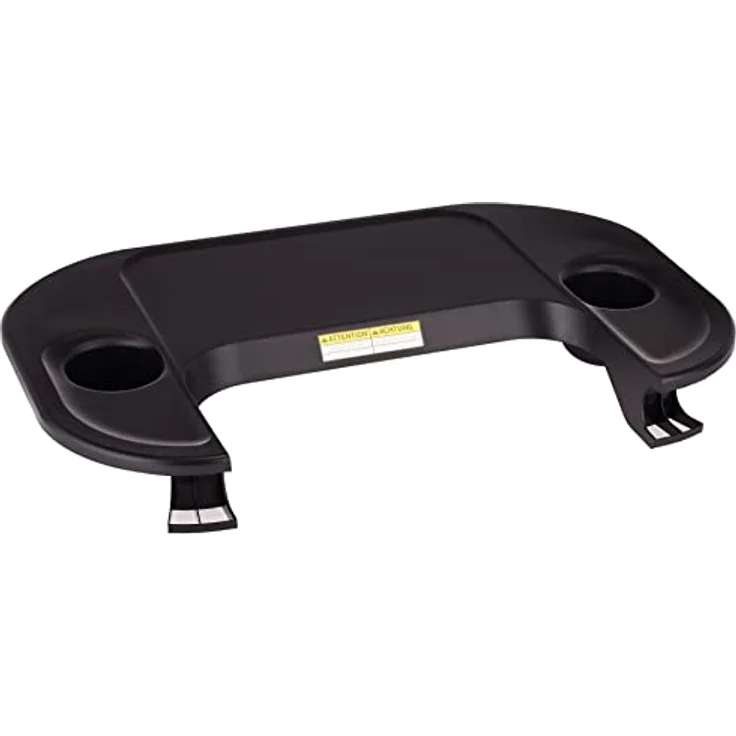 Horizon Fitness Citta TT5.0 Ablagetisch, 26,5 x 77 x 4 cm, schwarz, einfach anbringbares Zubehör für Dokumente, Laptop, Tablet und Getränke – Bild 3