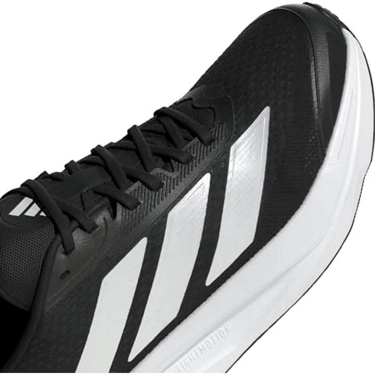 Adidas Duramo SL2 Laufschuhe Herren, cblack/ftwwht/grefiv, atmungsaktives Obermaterial, gepolsterte Zwischensohle, rutschfeste Gummisohle – Bild 9